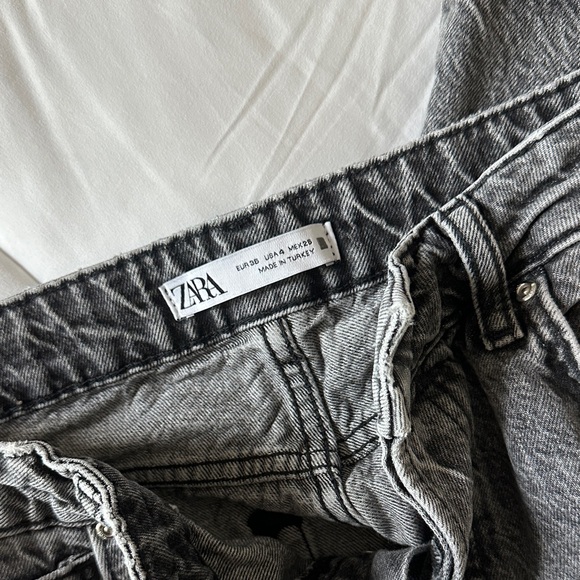 Zara Charcoal Denim Pants - Picture 2 of 4
